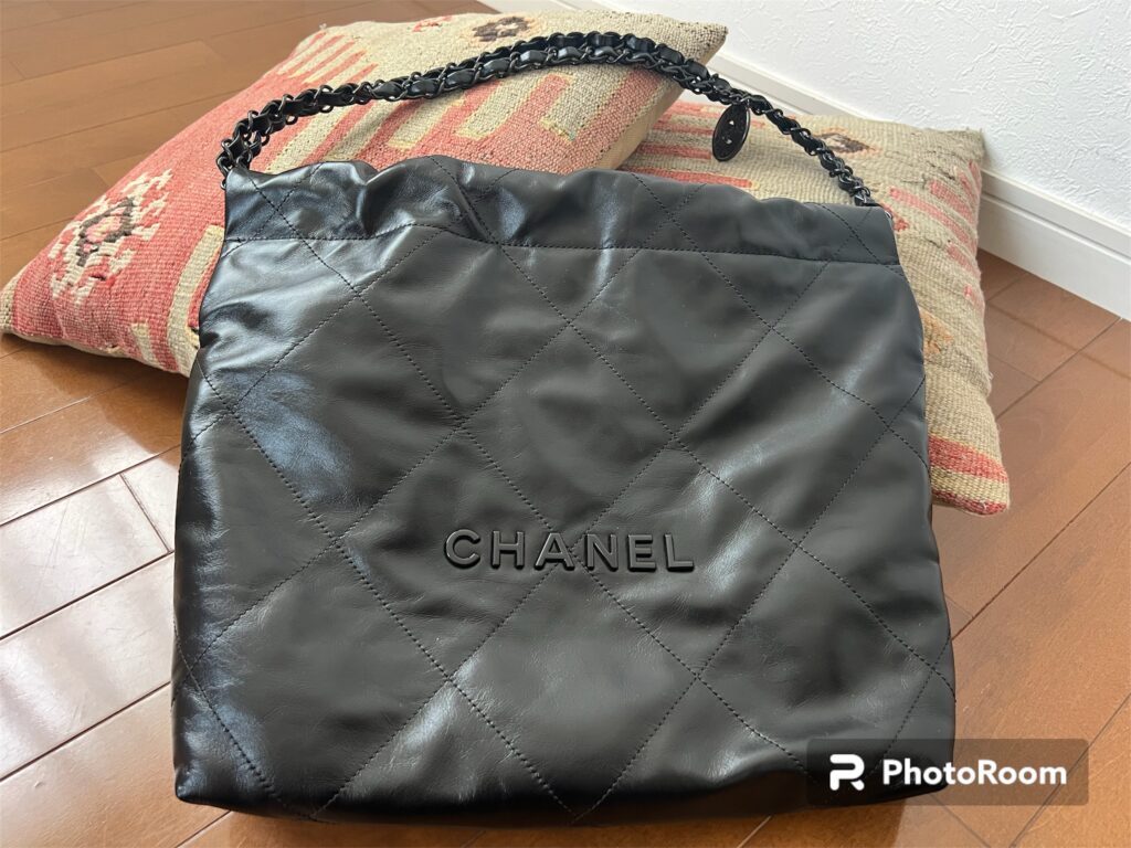 chanel22バッグ全体像