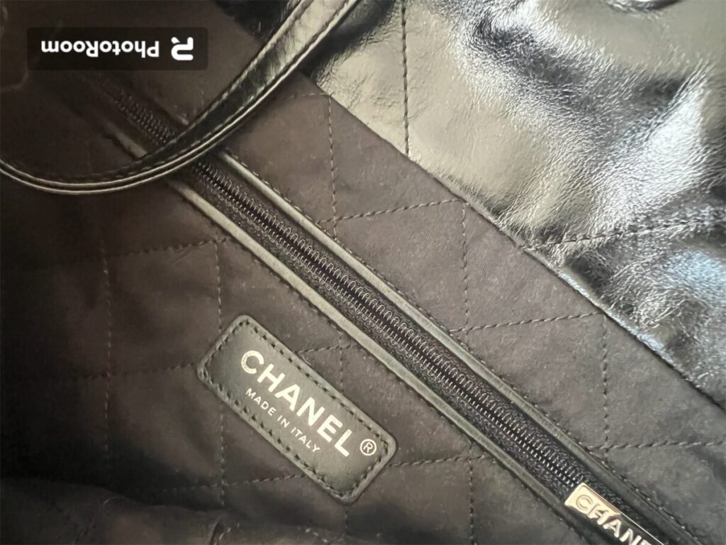 chanel22バッグの内側の布